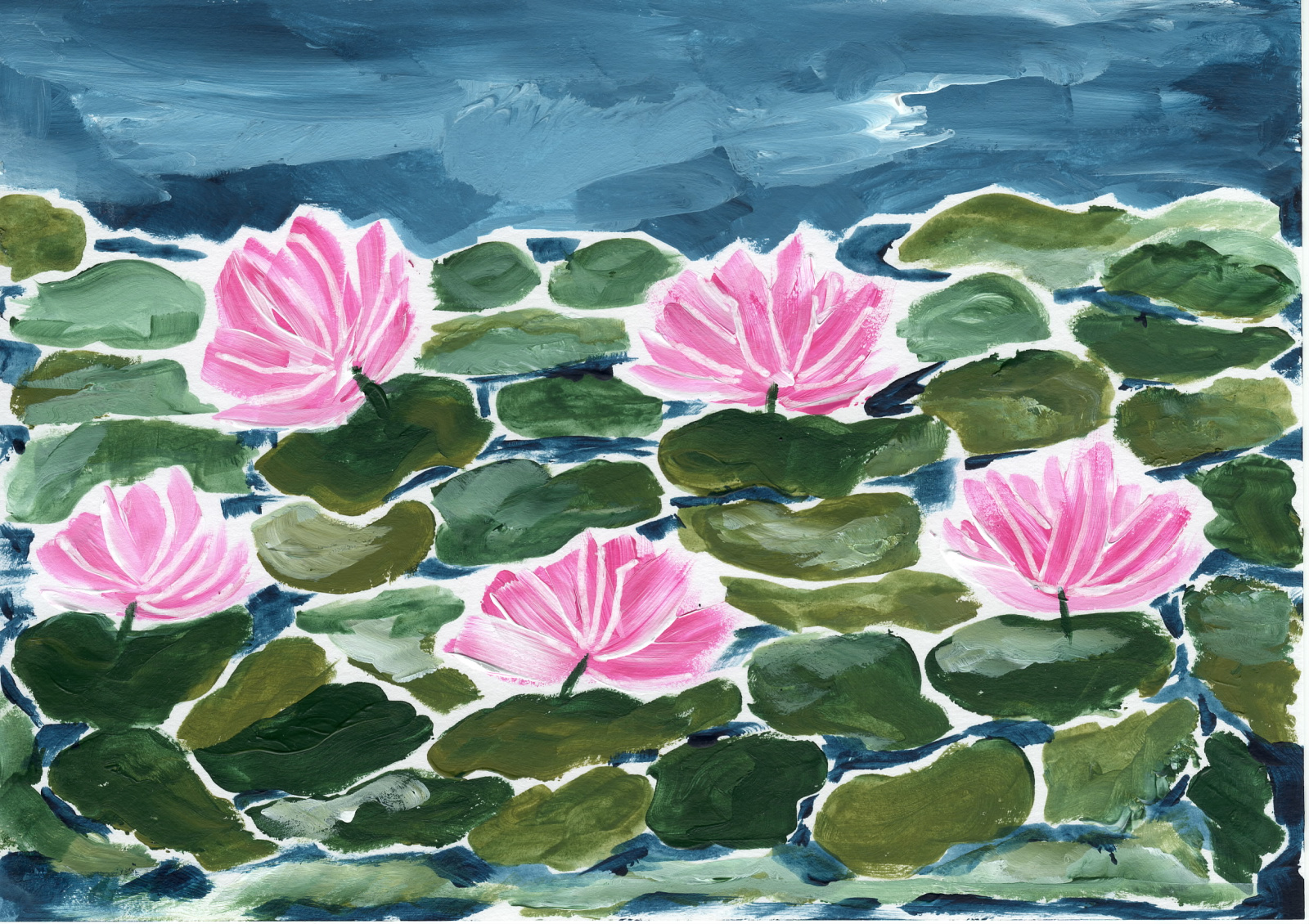Waterlilies - Sketchbook